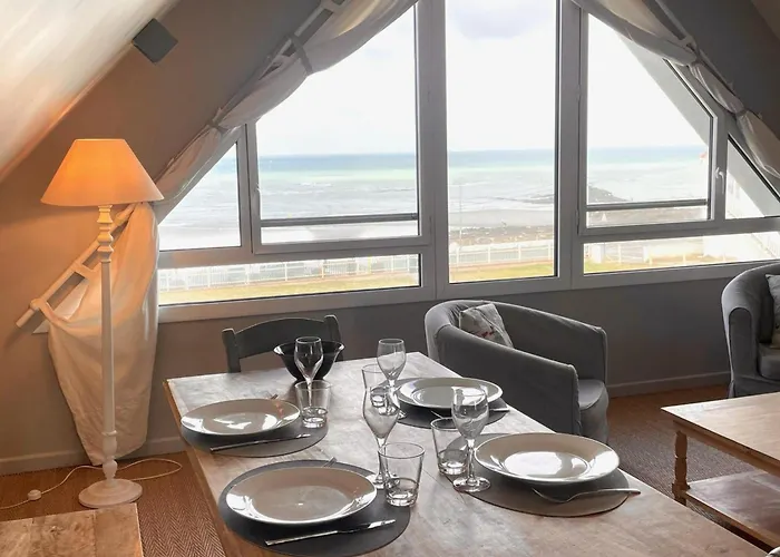 Triplex De Standing A Avec Terrasse, Parking Et Wifi - Fr-1-376-26 Appartement Ambleteuse